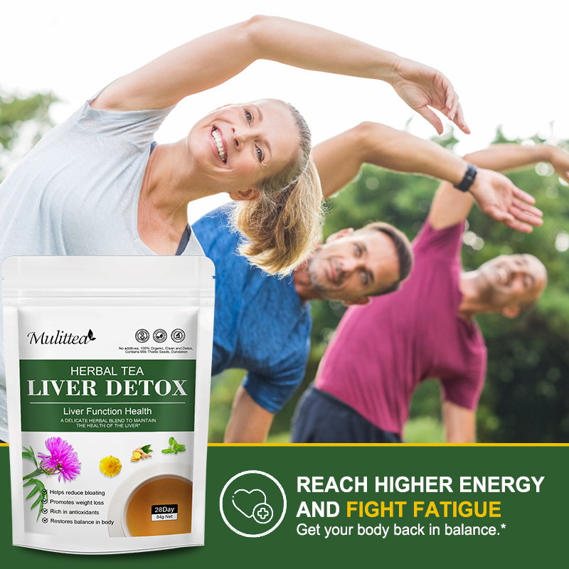 Mulittea Liver Detox Tea พร้อม - Dandelion Detox Tea บทวิจารณ์และราคา